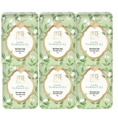 Мыло 'Пчела и Цветок' с цветами груши и весенним чаем