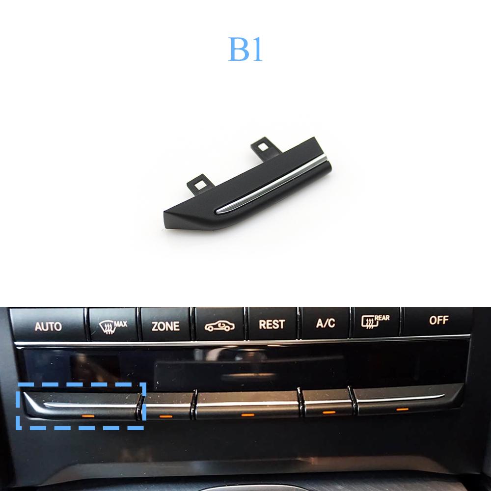 Car Front Console Air Conditioner Heater Button AC Climate Control Switch Convex For BENZ E Class W212 2009-2016 W207 2012-2016