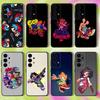 Игровой чехол F-Friday Night Funkin для телефона Samsung S25, S24, S21, S22, S23, S30, Ultra, S20, Plus, Fe, Lite, Note, 10, 9, 5G Черный чехол