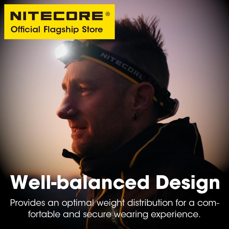 NITECORE 18650 Кейс-удлинитель для аккумулятора Li-ion Зарядное устройство Безграничный Power Bank для налобных фонарей NU40 NU43 NU50 Для трейлраннинга Походов