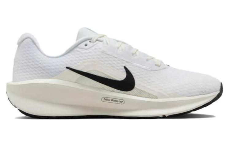 Nike Downshifter 13 Белый Черный Парусный Металлический Серебристый (Женский)