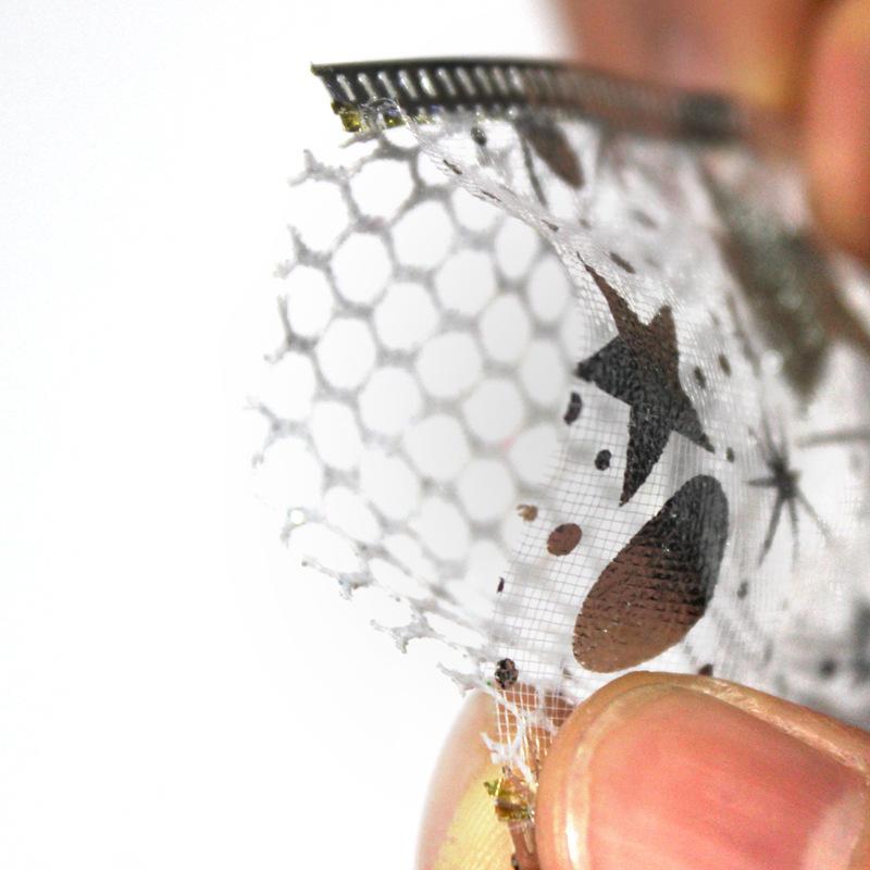 2 м/5 м светодиодный светильник, двухслойная лента, рождественская лента, банты со светодиодной елкой, украшения, новогодний домашний декор