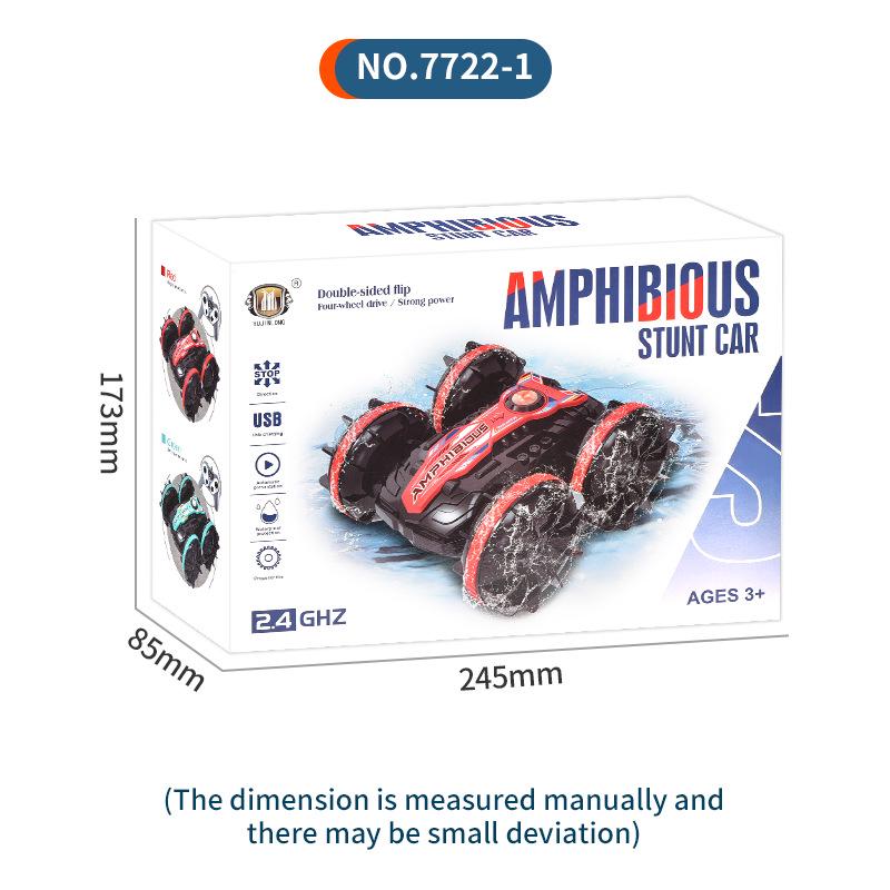 2.4G Амфибия Радиоуправляемая Машинка - Внедорожник, 4WD, Двусторонняя