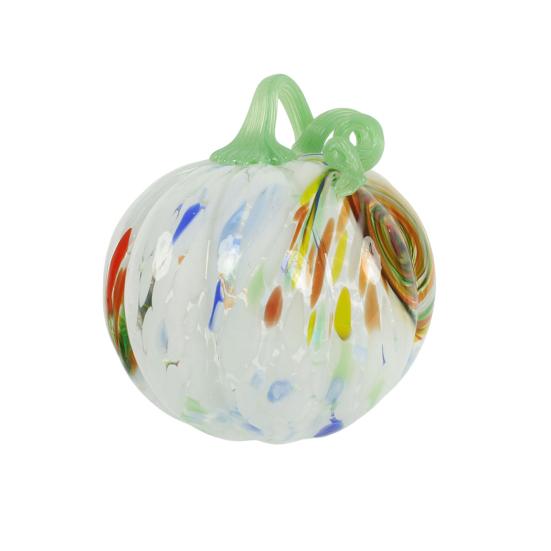 Мини-украшение из выдувного стекла в виде тыквы Коллекционное Thanksgiving Halloween Искусственный хрусталь Тыква Подвесное