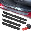 4 шт. Накладки на пороги дверей автомобиля, защитные панели для Tesla Model 3 / Y