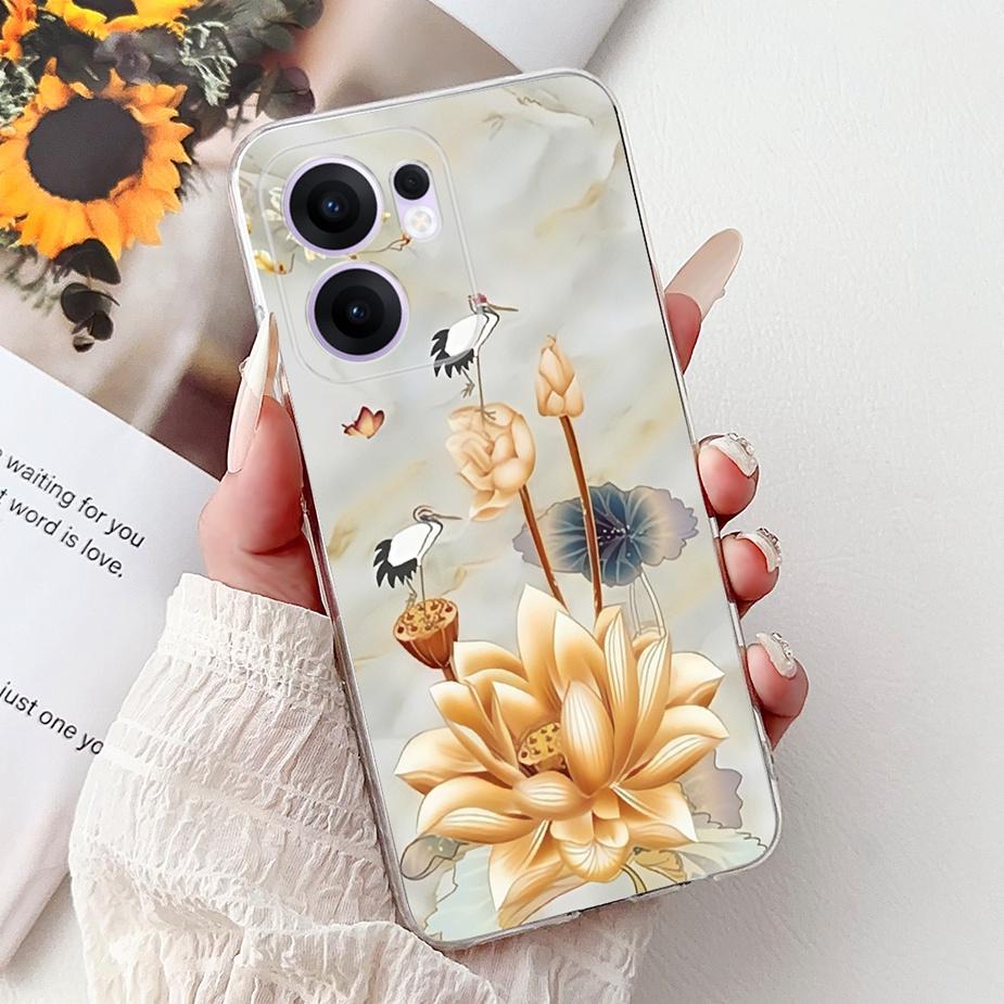 Чехол для Oppo Reno 13F 4G Reno13 Pro Новый модный окрашенный чехол Мягкие силиконовые чехлы для телефона Для Oppo Reno 13 Pro Reno13 F 5G Fundas