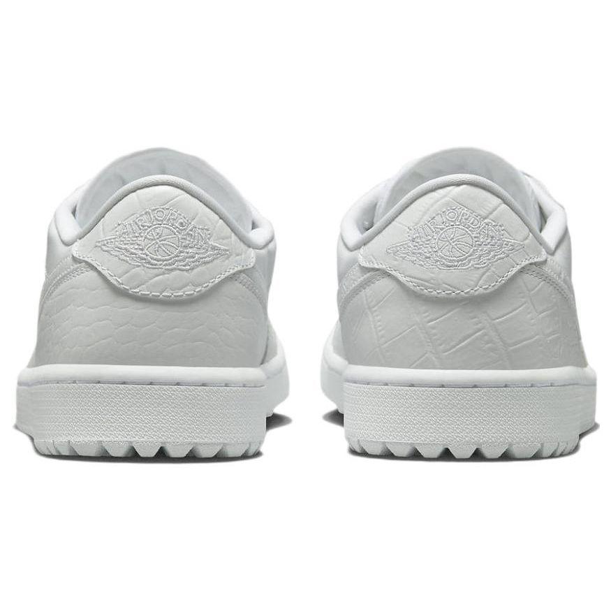 Кроссовки унисекс Air Jordan 1 Low Golf White Crocodile Pure-Platinum DD9315-110