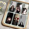 Чехол для телефона L-Lana Del R-Rey для Samsung Galaxy A73,21,22,32,71,53,52,51,80,5G Мягкий черный чехол