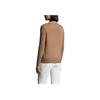 Moncler SS22 Wool Diamond Pattern Cardigan V-Neck Cashmere Sweater Women sweater Walnut-Brown H10939B00018M1546234