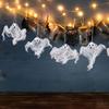 Halloween Hanging Ghosts Decoration Spooky Hanging Ghost Decor Spooky Halloween Hanging Ghost Decorations for Outdoor Yard