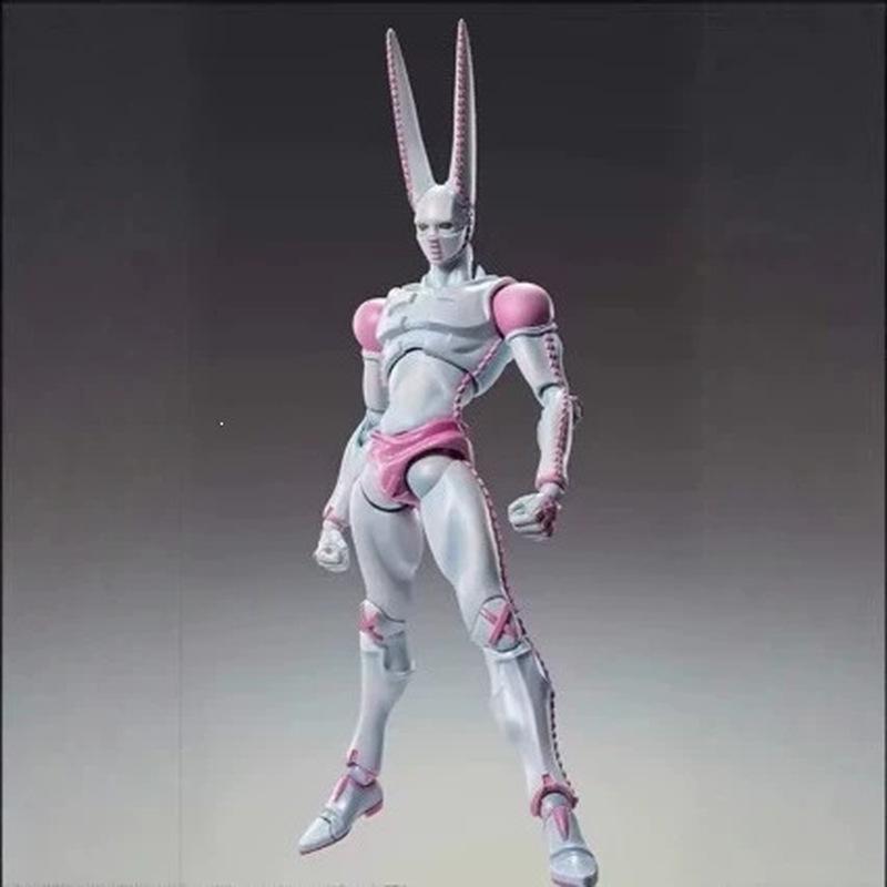 JOJO Bizarre Adventure D4c Розовый Super Action Statue В коробке Коллекционная ПВХ Аниме Модель Фигурка Для Коллекционеров Энтузиастов