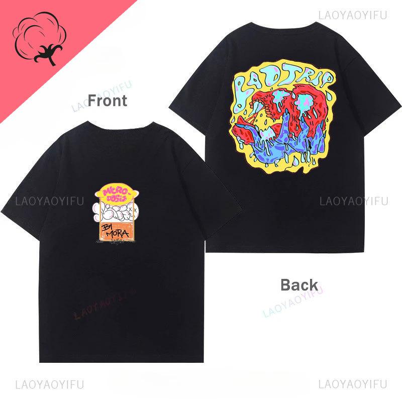 Mora Lo Mismo De La Otra Vez Tour Merch T Shirt Rapper Singer New Album TShirt Vintage Rock Short Sleeve Fashion Y2k Clothes