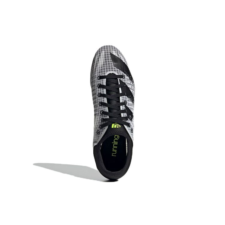 Adidas Шиповки Sprintstar Круглый носок Шнуровка SG (Металлические длинные шипы) Нескользящие футбольные бутсы Унисекс Футбольные бутсы Черно-зеленые FY0324