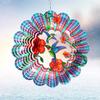3D Animal Wind Spinner Decoration with Hook Indoor Outdoor Garden Yard Porch Colorful Turtle Butterfly Rooster Dragonfly Flower Wind Chime Hanging