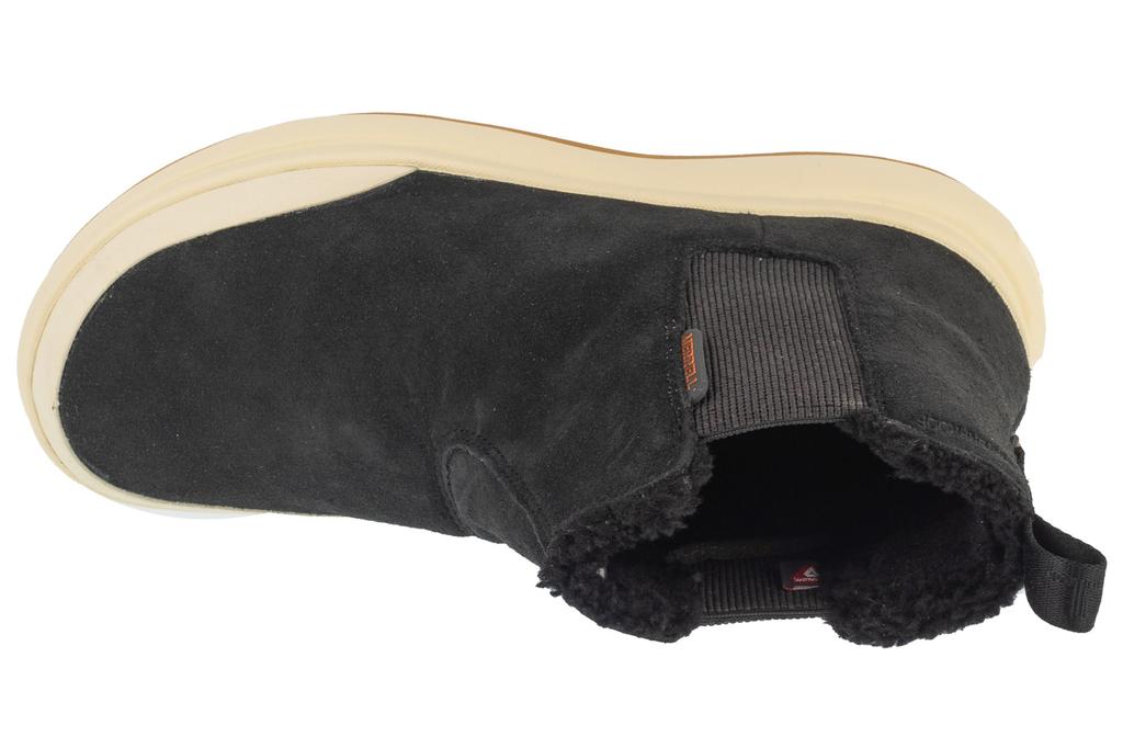 Merrell Marquette Thermo Pull On WP, Womens black Winter boots