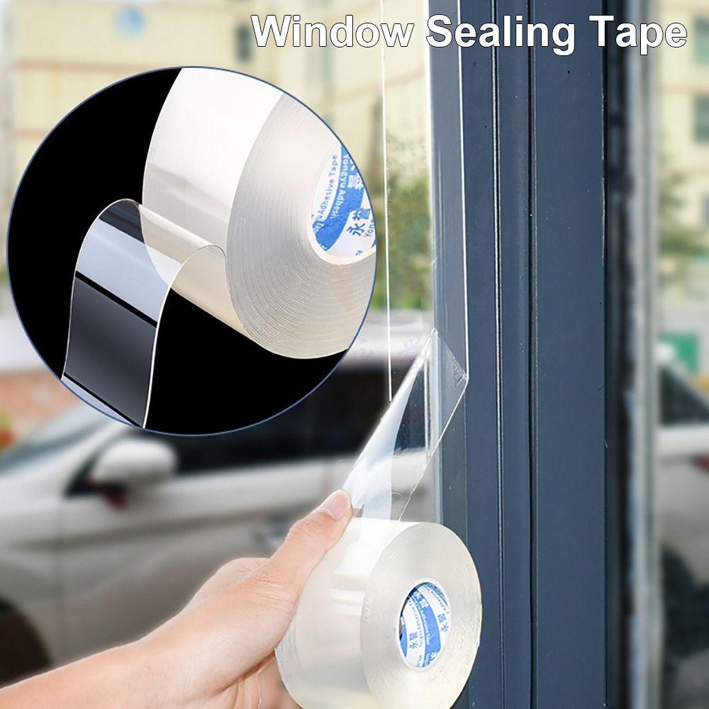 Waterproof Window Sealing Tape Windproof Draught Excluder Strong Viscosity Weather Stripping