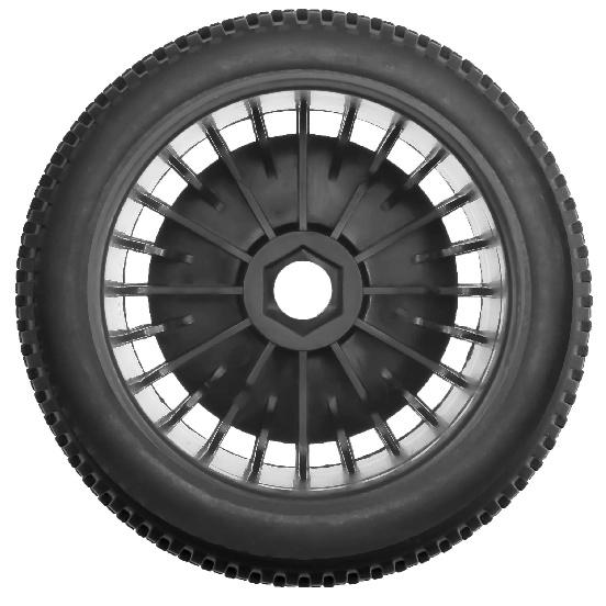 4PCS RC 17mm Tires OD 6.65'' for ARRMA 1/8 Talion 6S BLX,Typhon 6S 3S BLX Redcat Team Losi HPI HPS Kyosho Hobao