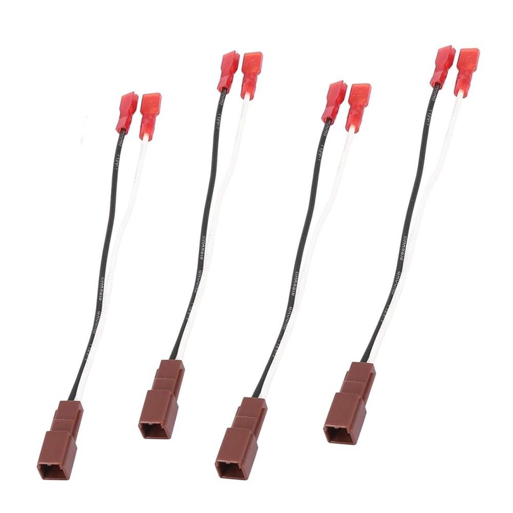 4PCS Car Speaker Harness Wire Cable Adaptor 72-7400 For Nissan Altima Frontier