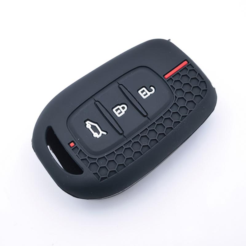 Силиконовый чехол-брелок с 3 кнопками для Renault Clio Modus Clio Dacia Sandero Logan Duster Dokker