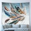Colorful Feather Decorative Tapestry Home Wall Living Room Office Decorative Tapestry