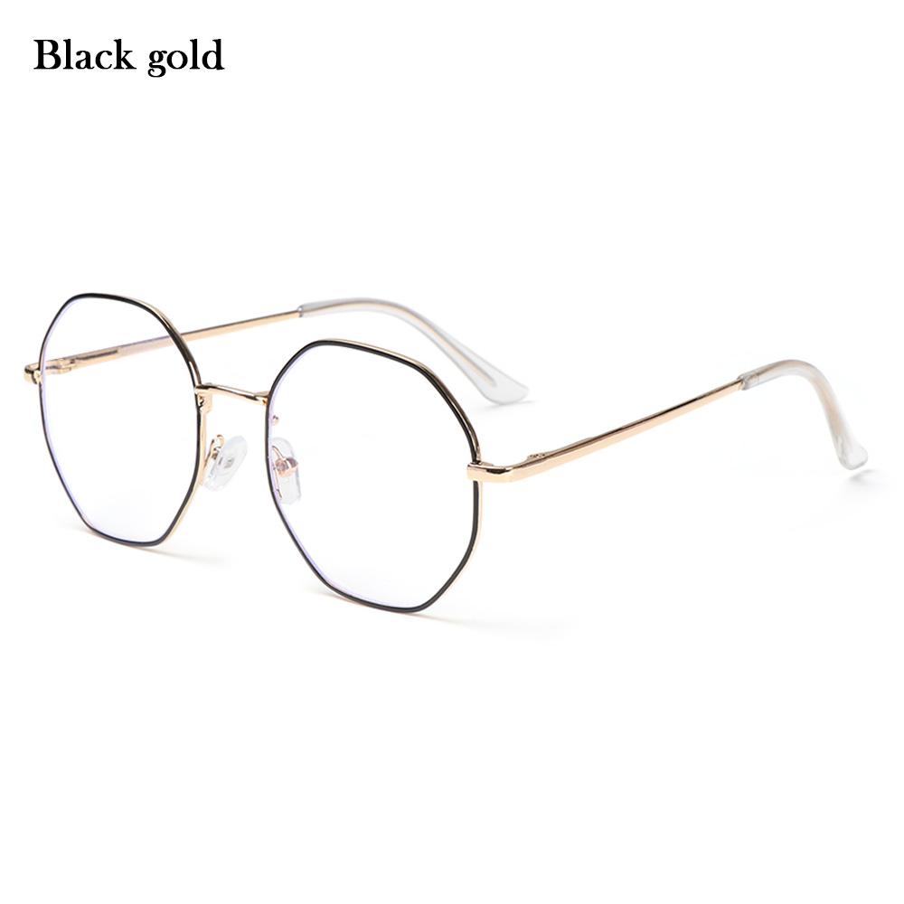 Retro Eye Wear Metal Myopia Optical Mirror Vision Care Anti-blue Light Glasses Eyeglasses