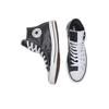 Converse Chuck Taylor All Star Простые Удобные Высокие Кеды из Канваса Унисекс Кроссовки Черные Белые 163235C