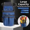 Multi-layer Electrician Tool Bag Adjustable Hardware Tool Pouch Waist Belt Pouch  Carpenter