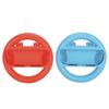 Racing Game Controller for Mario Kart Left and Right Grip Steering Wheel Handle for Switch(RedBlue )