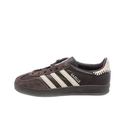 Оригинальные кроссовки Gazelle Indoor Мягкие Удобные Мужские Кроссовки Коричневые JQ1747