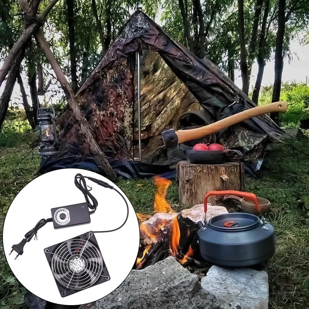 Вилка ЕС 120мм Вентилятор корпуса с регулируемой скоростью AC 220В 240В Вентилятор 2750 об/мин и защитная решетка для охлаждения ПК и электроники