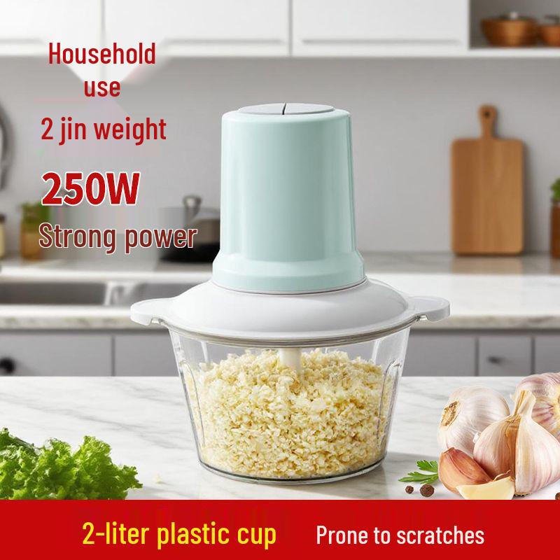 Electric Garlic Mincer and Paste Maker - Multifunctional Grinder for Garlic and Meat