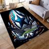 15 Size Star Football Carpet for Living Room Home Decor Large Area Rug Bedroom Floor Rug Non-slip Easy Washable Mat