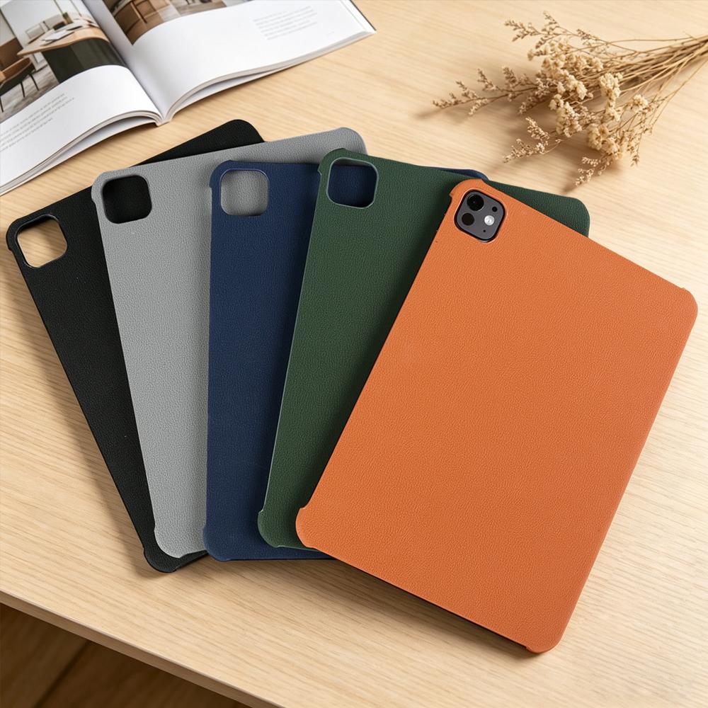 Edelweiss PU Leather Case For Apple iPad Pro 13 11 2024 Air 13 11 4 5 2025 Mini 7 6 Business Back Cover Cases Protective Shell
