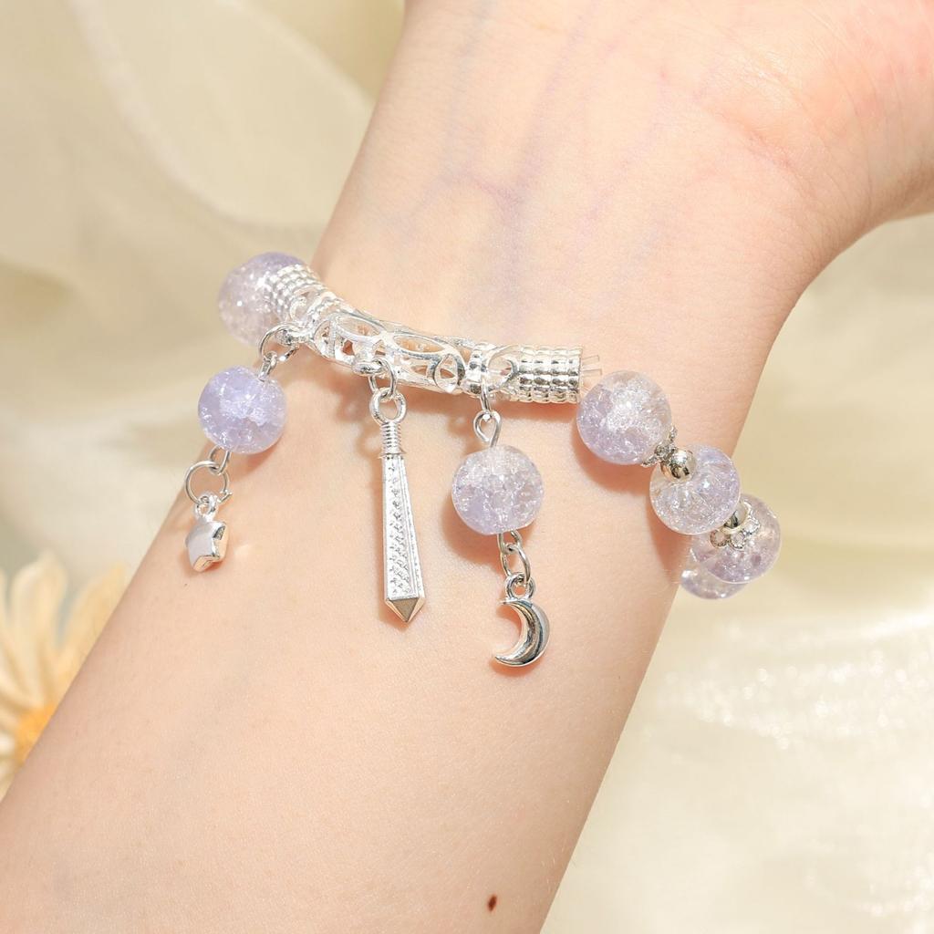New Mori Super Immortal Starry Sky Half Bracelet Female Ins Wind Sweet and Versatile Student Bracelet Direct Sales Jewelry