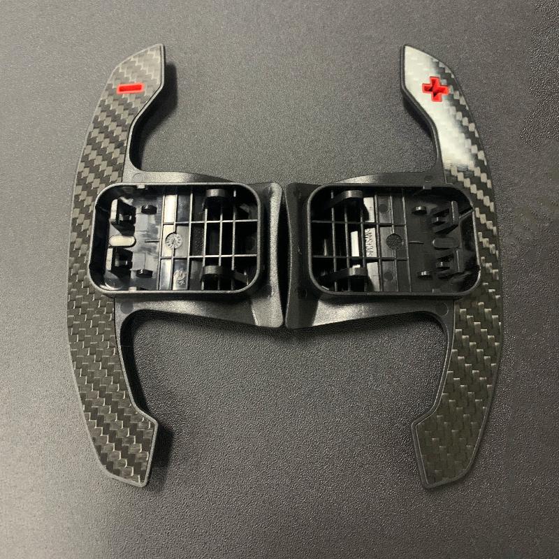 F20 F30 F32 F34 F36 F80 G42 G20 G22 G30 F30 F31 1 2 3 4 5 7 Series Carbon Fiber Steering Wheel Shifter Paddles For BMW