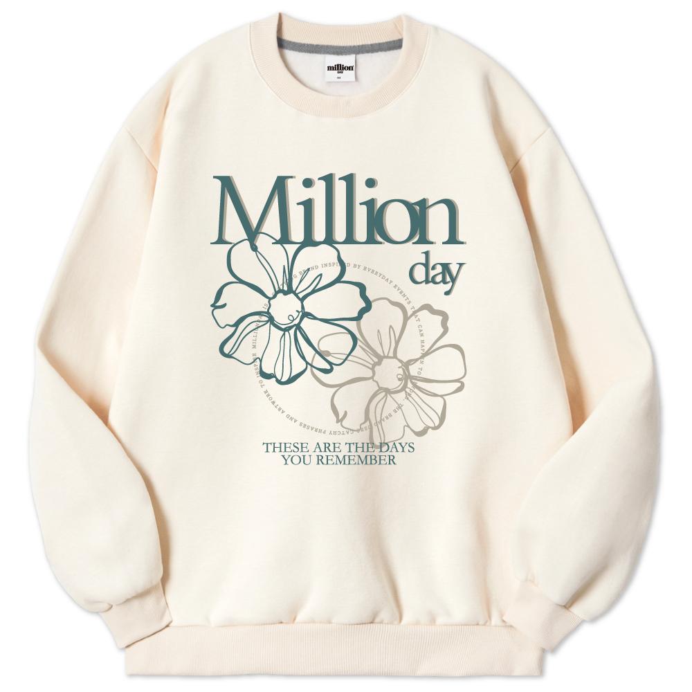 MILLION DAY Двусторонняя толстовка Million Blossom (Тип А)