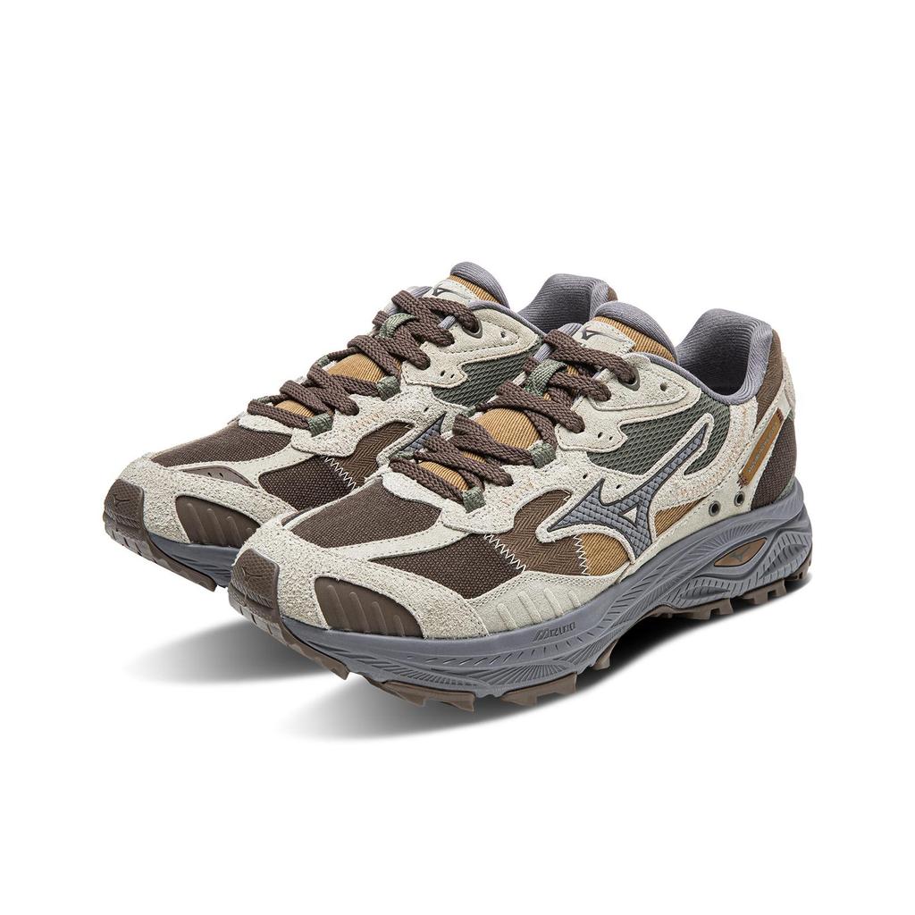 Mizuno Кроссовки для бега Racer Adv Бежево-коричневые Унисекс Повседневные D1GH241213