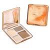 YiYe Highlighter + Contouring Palette, 02 Warm Tone, 1 Pc