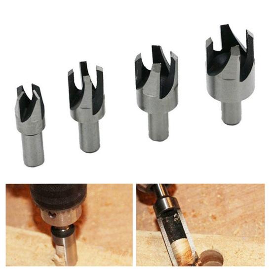 8 шт., деревянная пробка, износостойкая углеродистая сталь высокой твердости, деревянная пробка, резак, дрель, режущий инструмент для домашнего использования