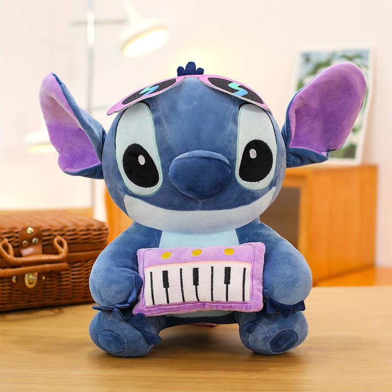 Guitar Microphone Plush Toy Animal Stuffed Doll For Kids Gift Collectors
