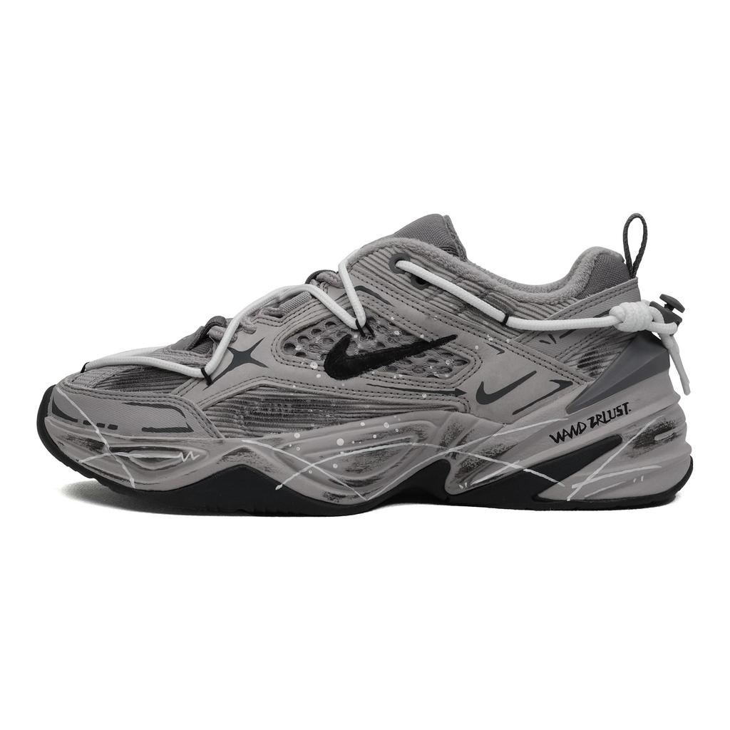 Nike M2K Износостойкие Водонепроницаемые и Дышащие Низкие Массивные Кроссовки Унисекс Дымчато-серый BV0074-001(Команда162-)