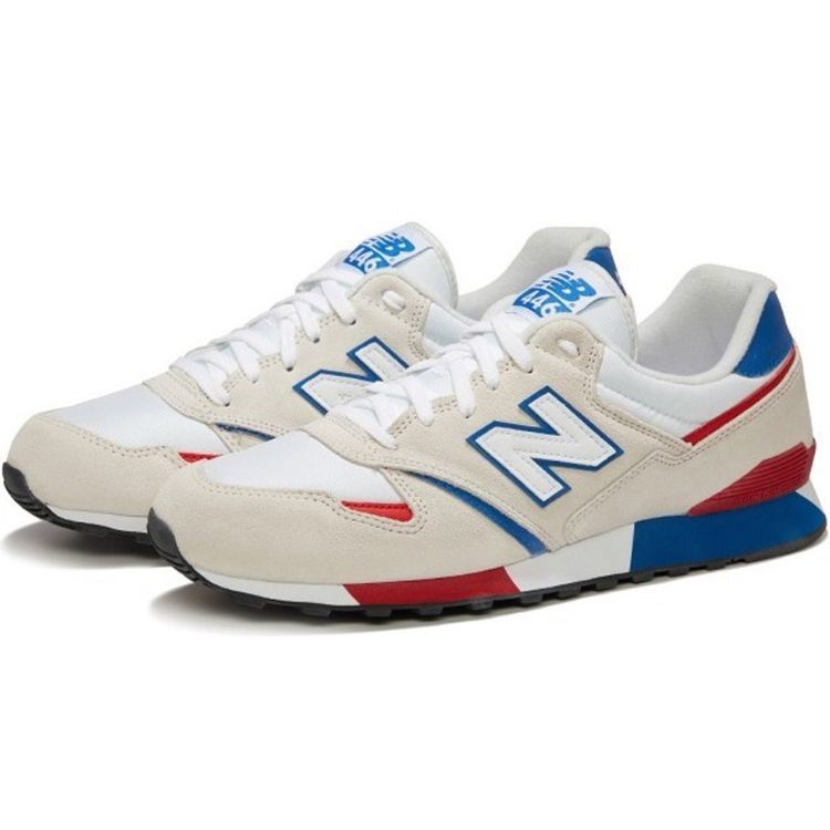 New Balance Nb 446 Ретро Элегантные Кроссовки для Марафона с Низким Верхом Унисекс кроссовки Молочно-Белый U446SMWB
