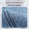 Jingdong Jingzao Men's Thermal Straight-Leg Stretch Jeans