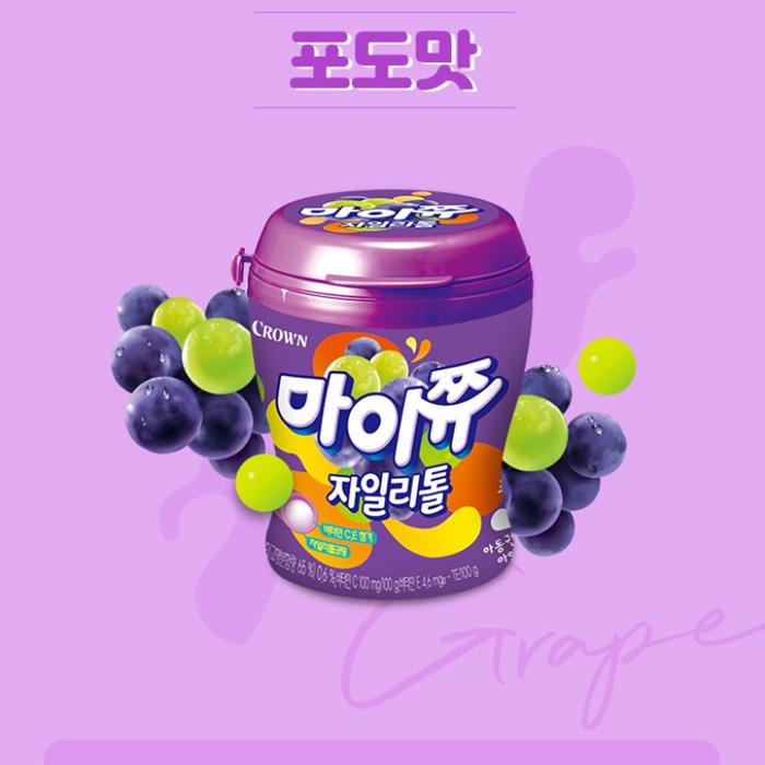 CROWN My Chew Ксилит 110г (5 различных количеств)