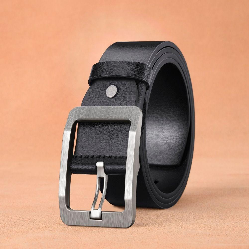 Luxury Design Leather Belt Casual Waist Strap Retro Trouser Dress Belts