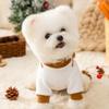 Cute Elk Christmas Puppy Dog Clothing Fall/Winter Small Teddy Bee Bear Sweater Pet Christmas Clothing