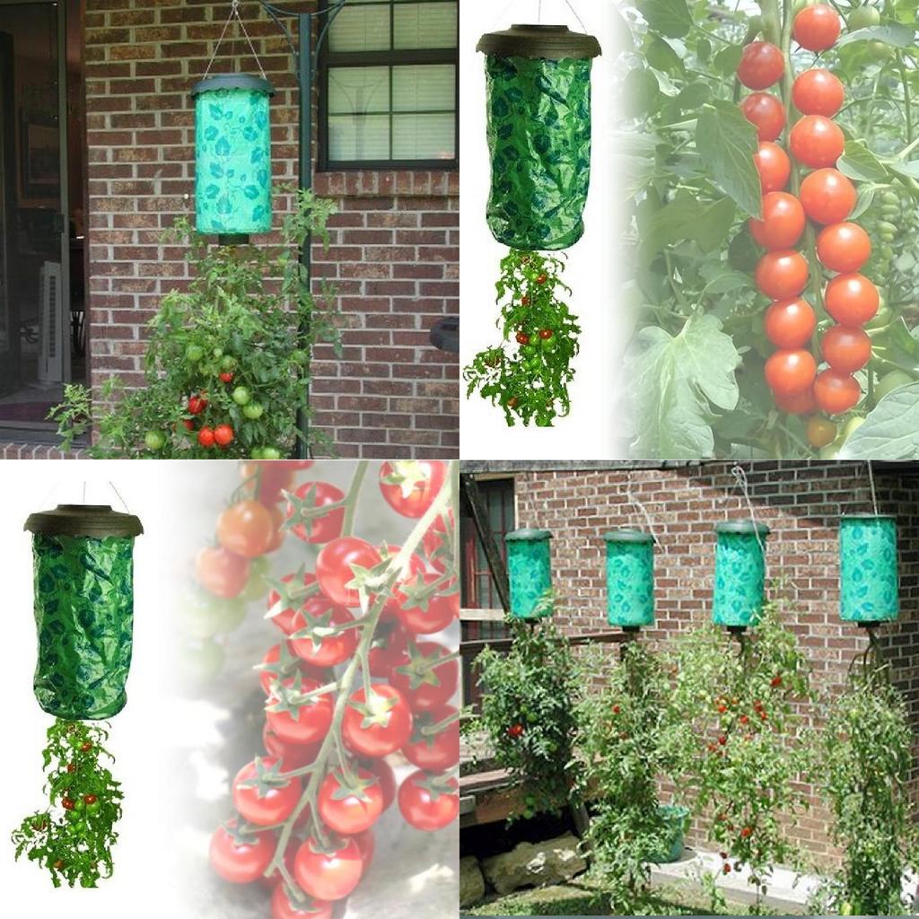 Прочный подвесной мешок-плантатор для томатов, клубники, для балкона и домашнего садоводства