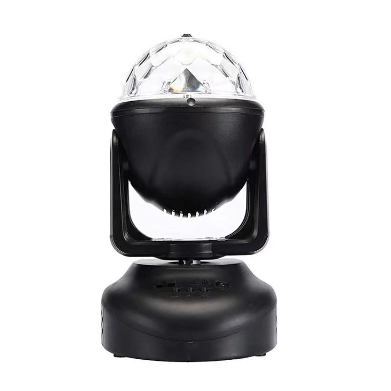 Mini RGB LED Moving Head Light Stage Eeffect Laser Football Light DJ Disco Moving Head Beam Strobe Laser Projector