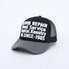 Американская Trucker Hat с принтом букв Летняя Вышивка Козырек от солнца Бейсболка Уличный тренд Кепка с сеткой Кепка