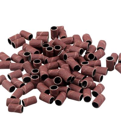 50 шт. набор для шлифования барабана 80 # 120 # 180 # сверла для ногтей абразивные инструменты аксессуары для дремеля наждачная бумага хвостовик вращающиеся инструменты